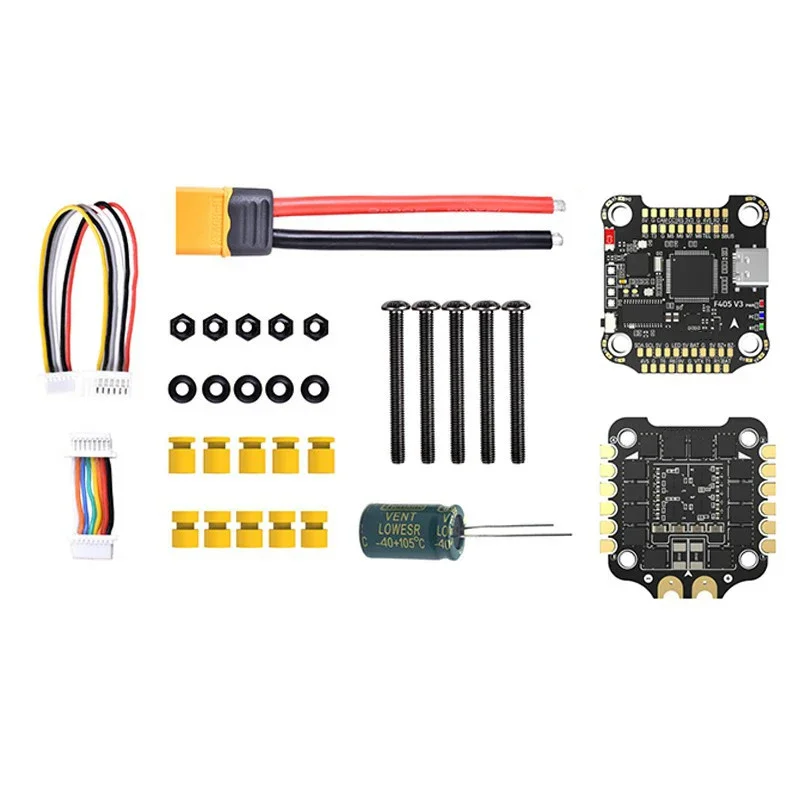 FPV F405 V3 F4 Flight Control BLS 50A 4IN1 Speed 30x30 FC ESC Stack Bee Flytower 3-6S For HD Analog VTC Fpv Racing