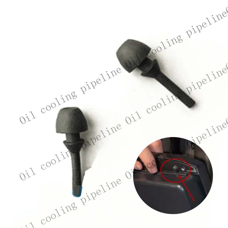 A+ 2x Center Console Armrest Rubber Buffer For Ford Escape Ecosport Raptor Explorer