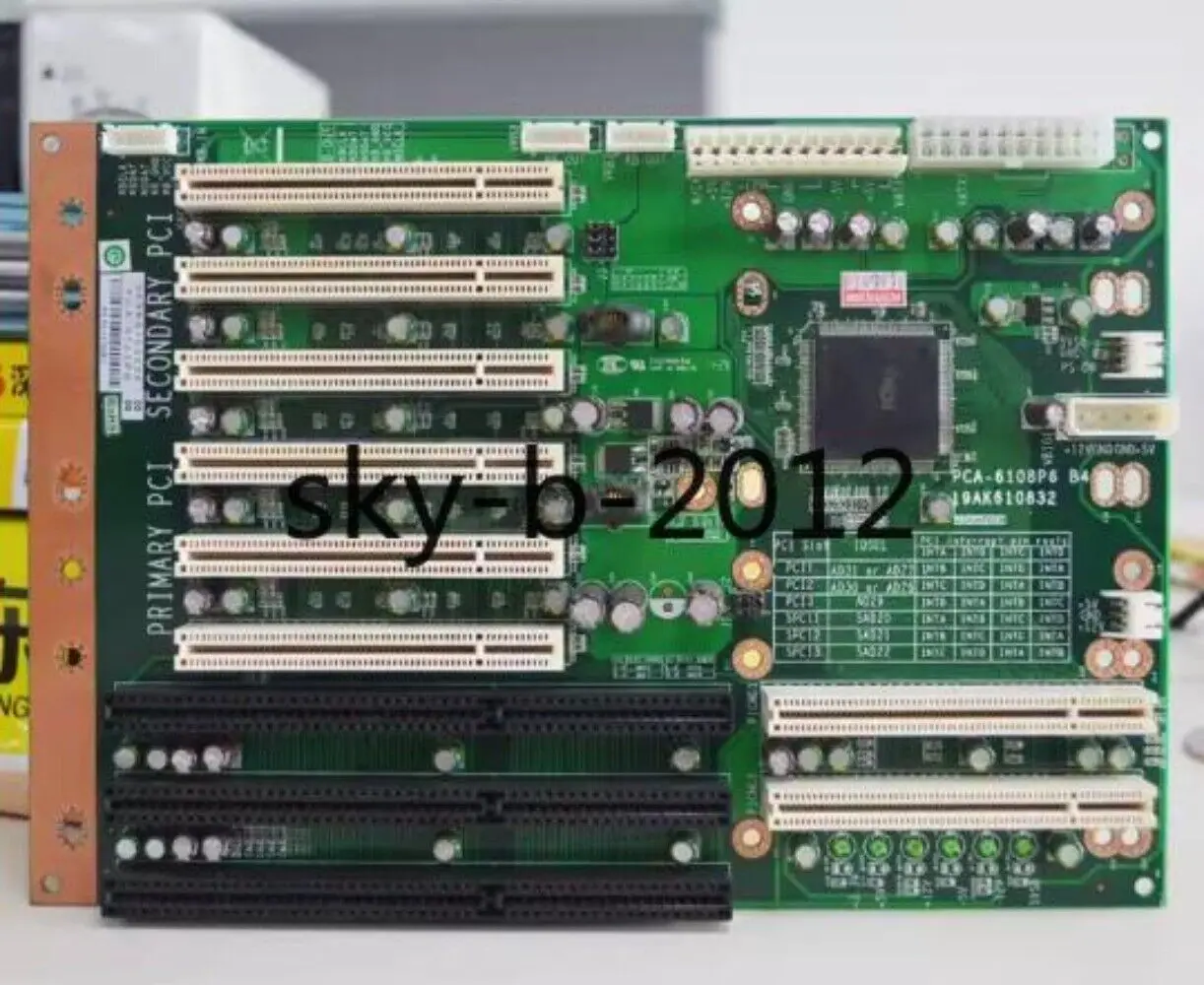 1 piastra base per computer industriale Advantech PCA-6108P6 Disponibile in buone condizioni