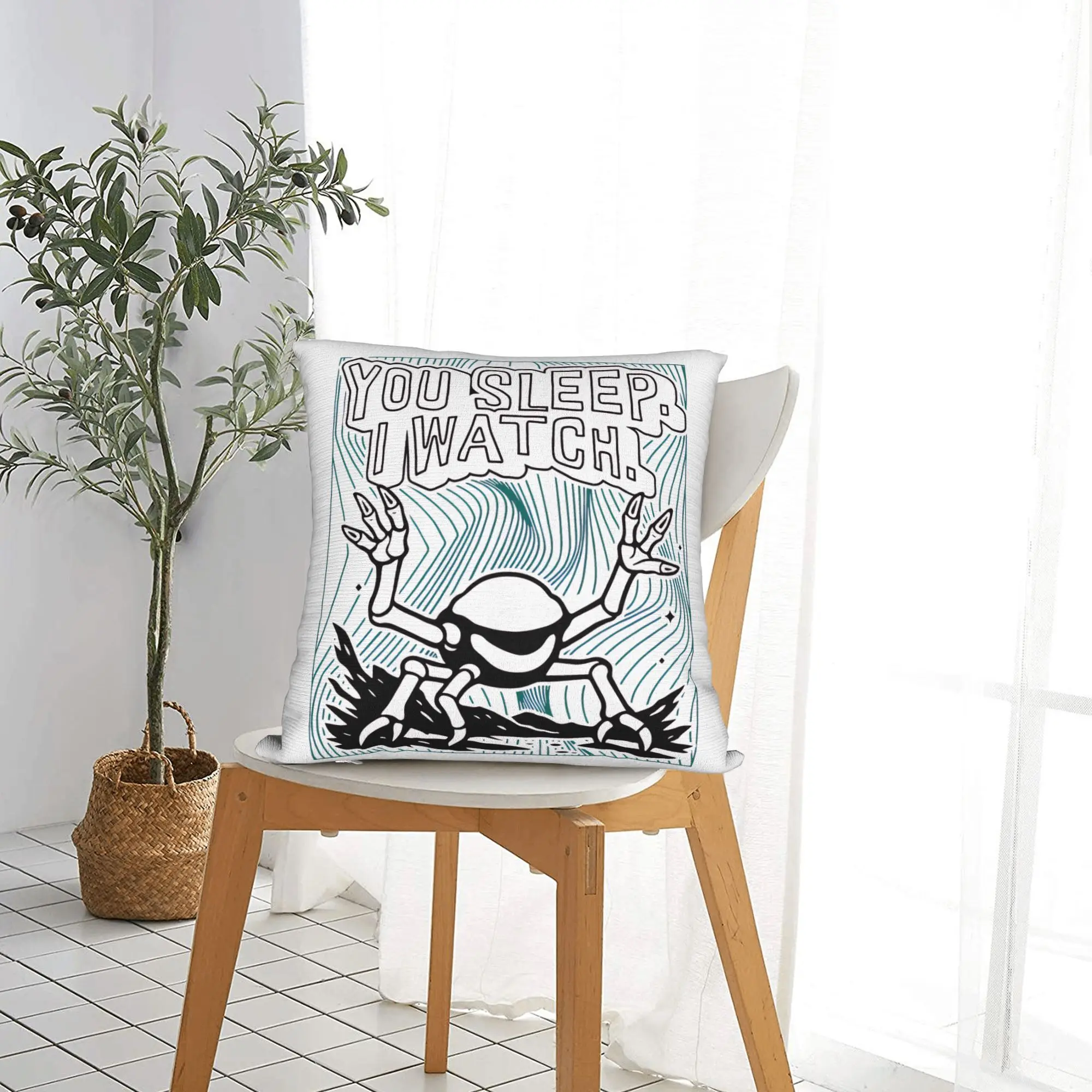 Project Hail Mary Rocky You Sleep I Watch  Pillowcase Polyester Cushion Cover Gift  Throw Pillow Case Cover Seater Zippered