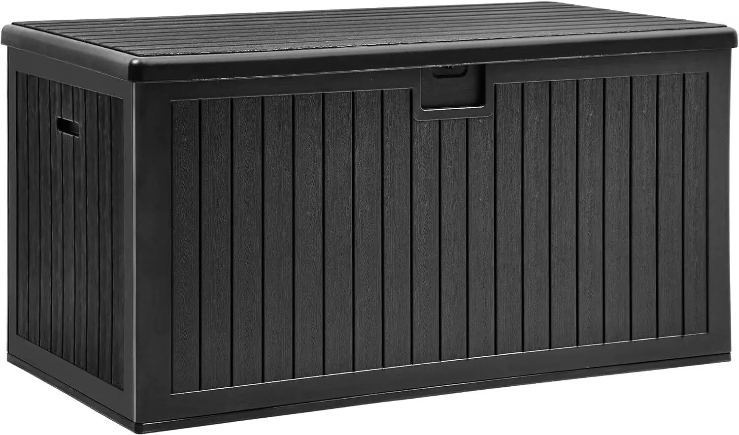 Oversized 45-Gallon Outdoor Storage Box for Deck Weatherproof Patio Furniture and Garden Tools Home Furniture