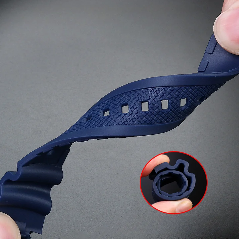 For Casio W-735H/800h/S200h F-108WH Original Watch Accessories Convex Interface 18mm Advanced Resin Silicone Watch Strap