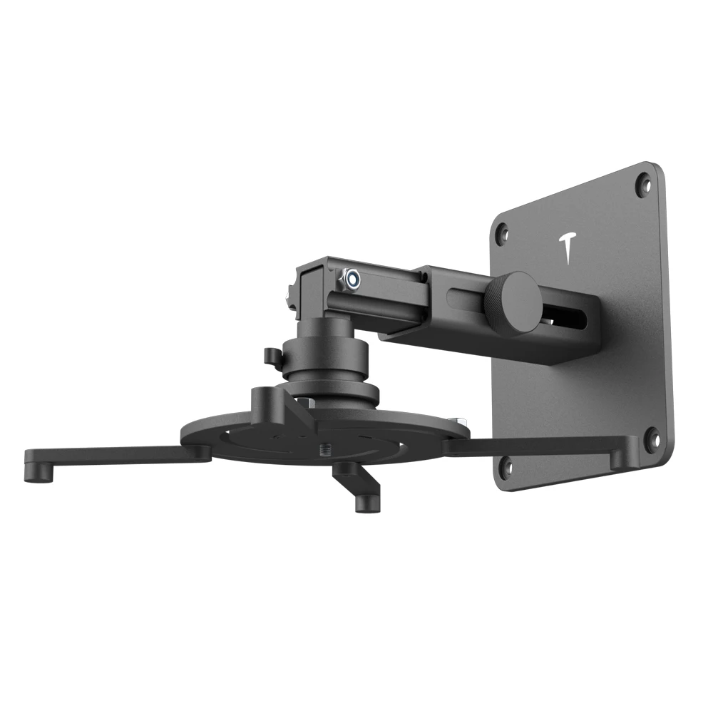 PerfecTisan full motion universal ceiling projector mount bracket with adjustable height and extendable arms for home  office