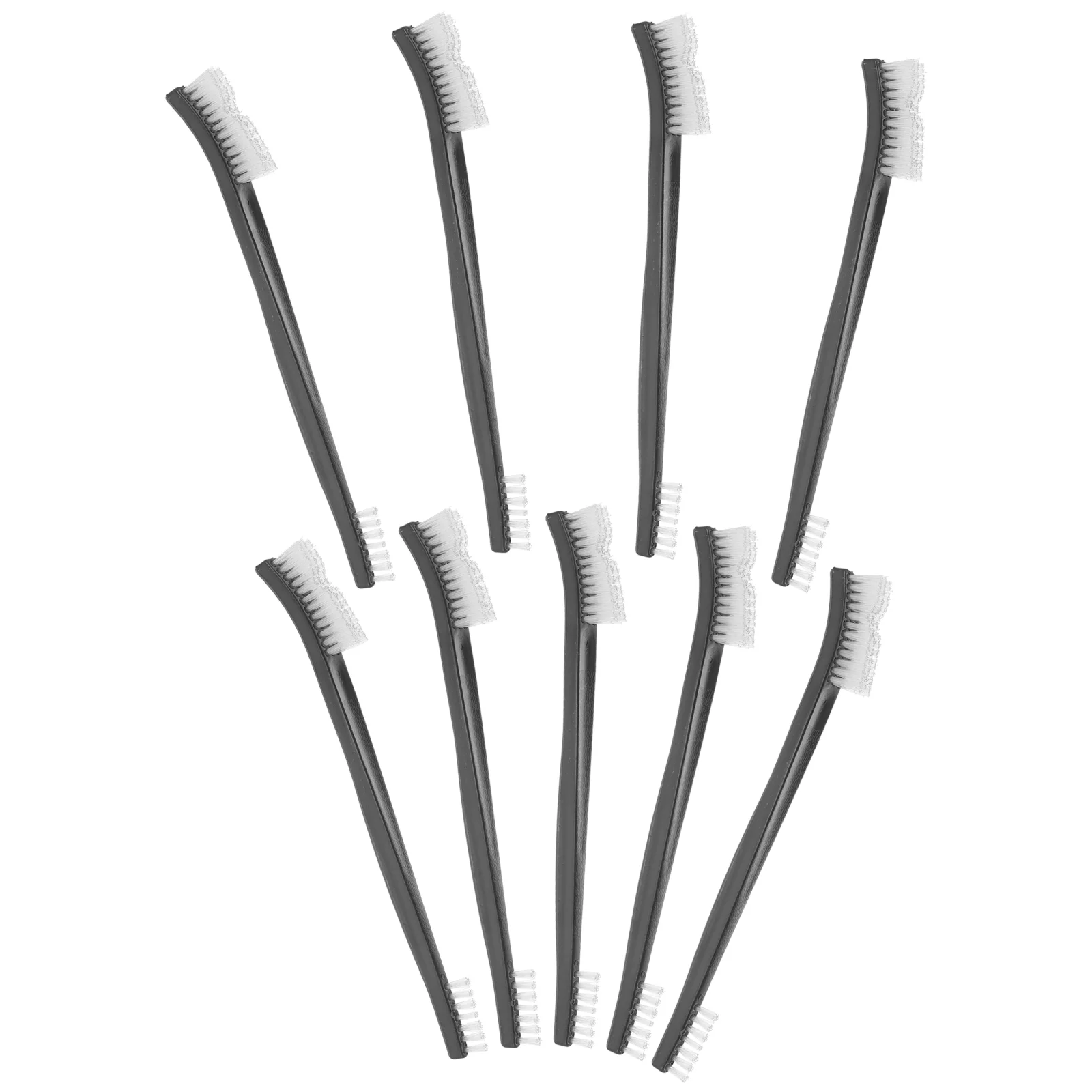 9 Pcs Cleaning Brushes for Household Mini Small Soft Thin Tight Spaces Scrub Black Cleansing