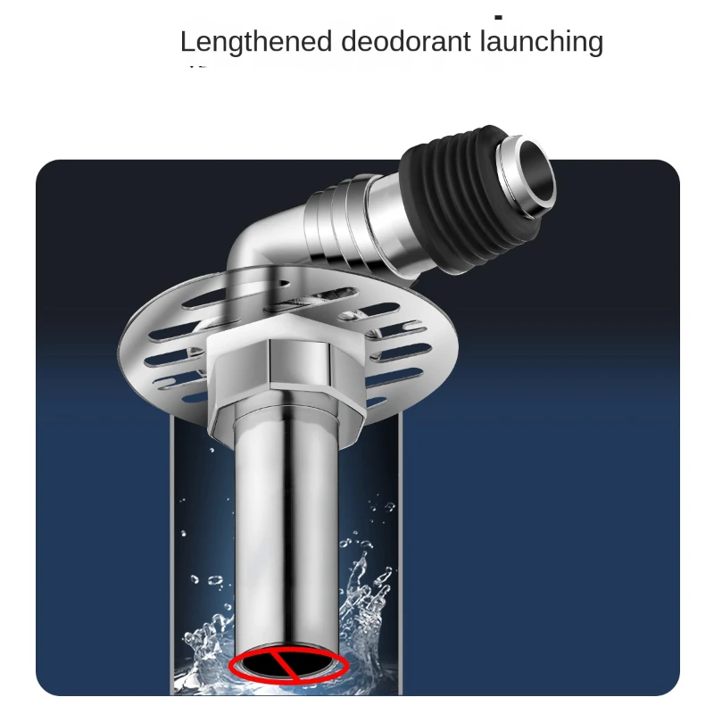 

Washing Machine Floor Drain Adapter Sewer Drain Connector Anti-overflow Drainage Hose Adapter Bathroom Drainage Pipe Connector