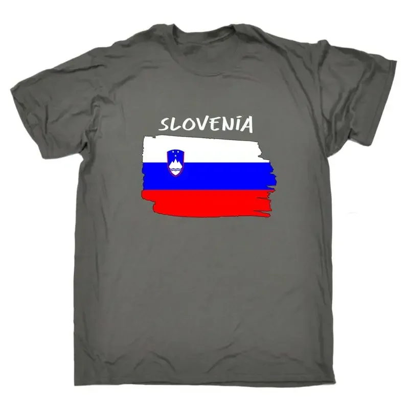 Slovenia Country Flag Nationality Supporter Sports Mens T Shirt