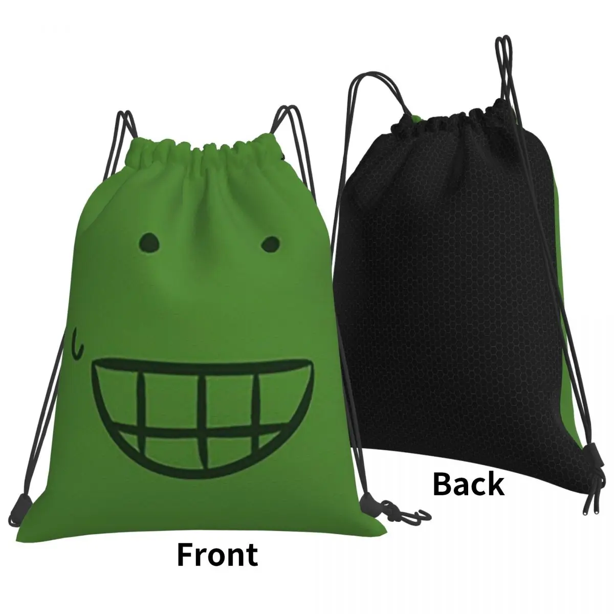 Liam Plecak From HFJone (WEIRD SMILE) 1 mochilas casuais portáteis com cordão bolsa esportiva bolsas para livros para estudantes de viagem