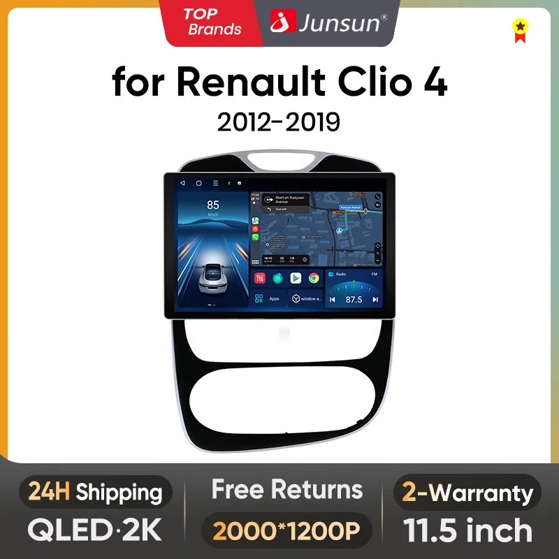 Aggiornamento Multimediale per Renault Clio 4: Perché il Junsun X7 MAX 13.1 2K è la Scelta Migliore per il 2024