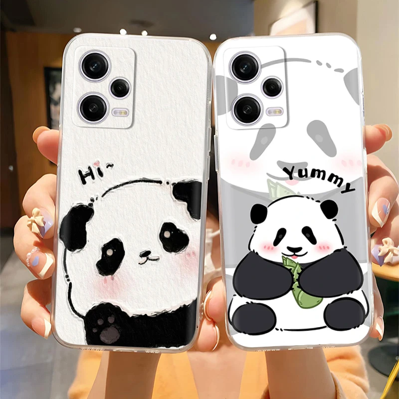 حافظة لهاتف ريدمي نوت 12 برو كارتونية ملونة من السيليكون الشفاف غطاء خلفي لهاتف شاومي ريدمي نوت 12 حافظة هاتف نوت 12 برو 5G 4G Funda #4