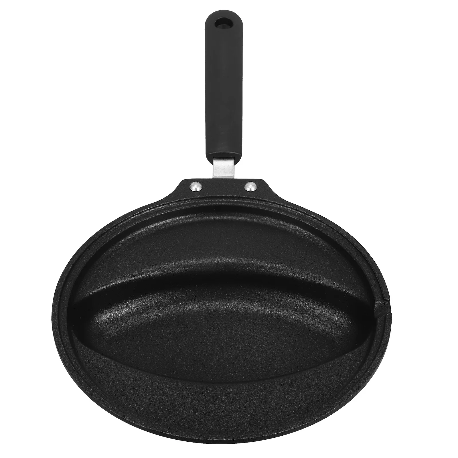 

1pc Japanese Style Omelet Rice Pan Non-Stick Iron Frying Pan Humanized Handle Easy Clean Cooking Pot For Kitchen Use Omelette