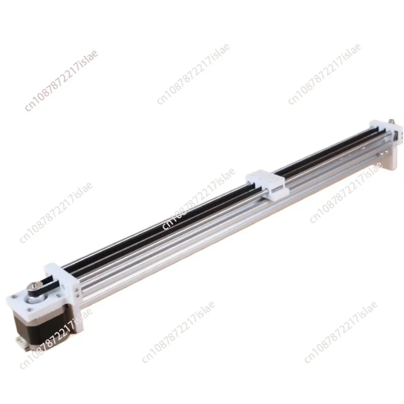 Linear Slider Synchronous Belt Double Bearing Guideway Slide Table Stroke 50CM 42 Stepper Servo Motor Table with XH2.54-4P Cable