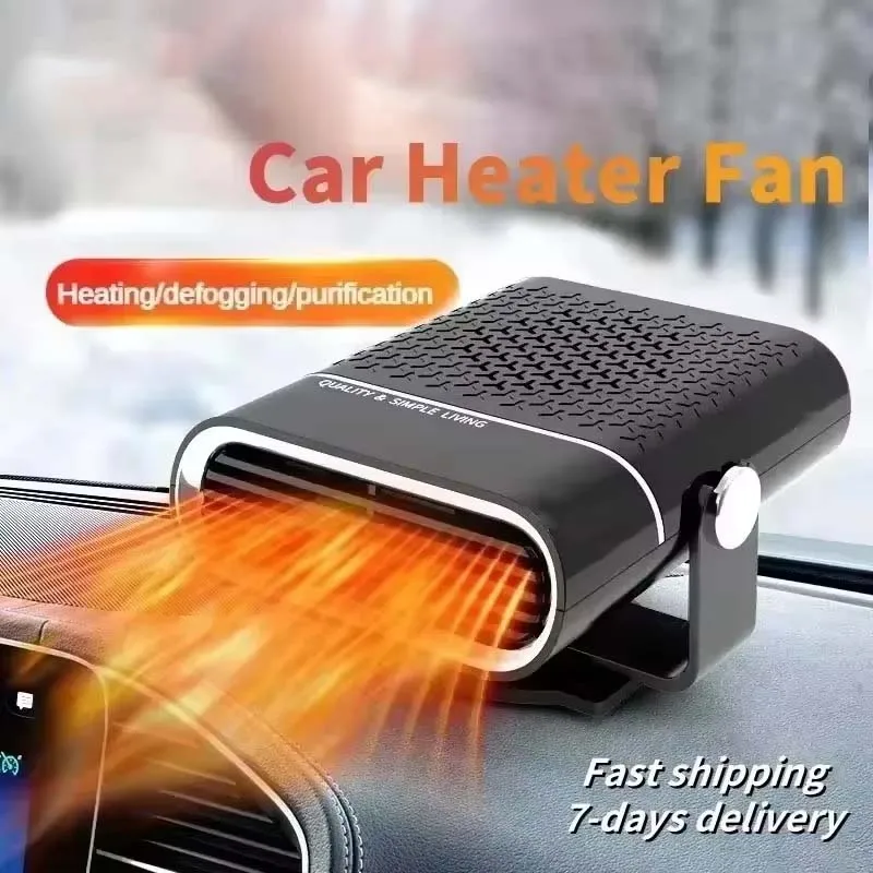

2026 New Portable Car Heater Car 12V Heater 24V Car Heater Windshield Automatic Defogging Defrost Heater Fast Heating 2025 New