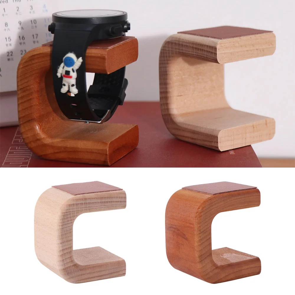 Wooden Watch Display Stand Gifts Table Top Ornament Bangle Storage Rack Simple Counter Decorative Jewelry Organizer Holder