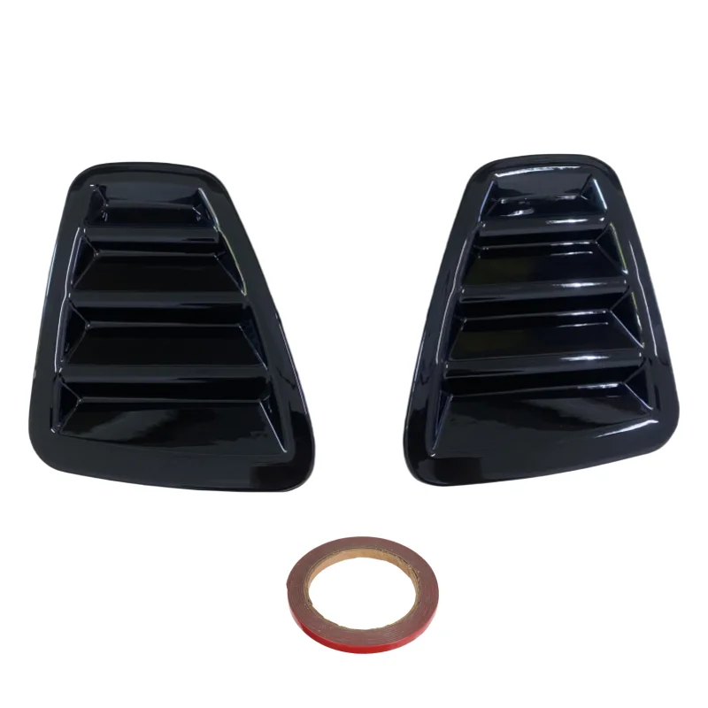 2Pcs คาร์บอนไฟเบอร์ด้านหลังไฟท้ายสติกเกอร์ตกแต่งสําหรับ Fiat 500 Abarth 595 695 2016-2024 รถภายนอกรถอุปกรณ์เสริม