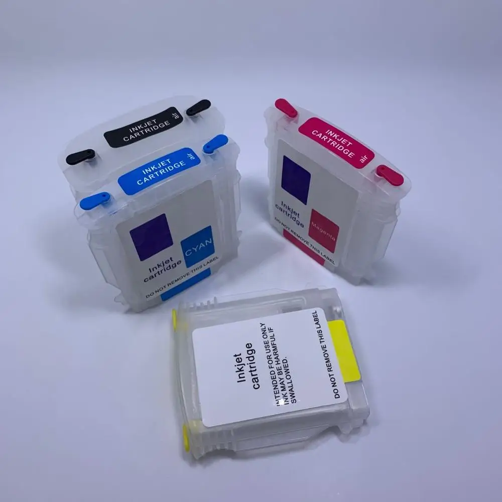 4Pcs Empty Refillable Ink Cartridge for HP 940 940XL with Permanent Chip for HP Officejet Pro 8000 8500 8500A Series of Printers