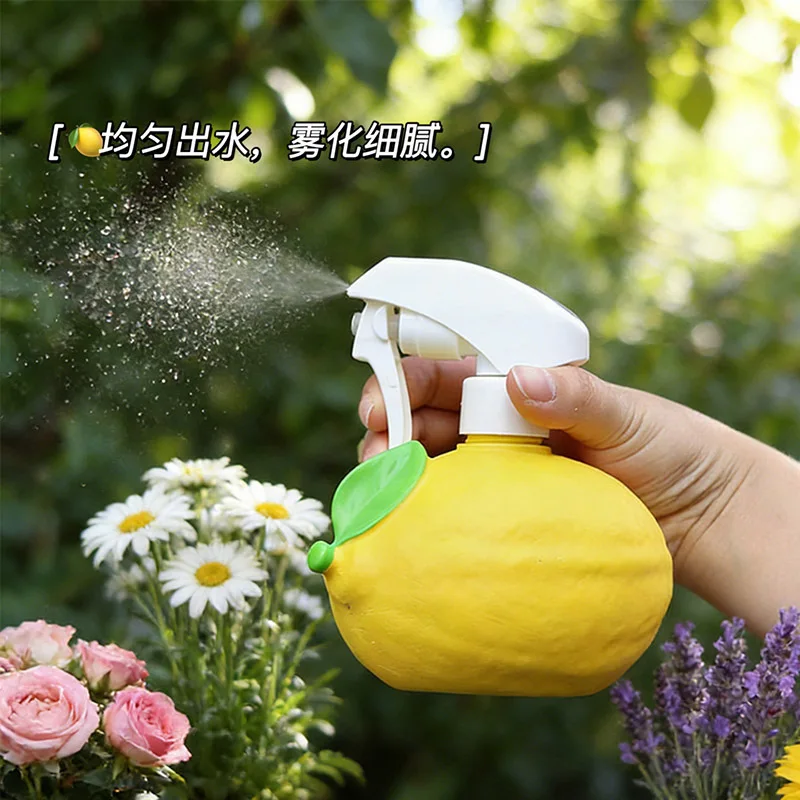 Creative Lemon Watering Can Home Balcony Gardening Sprinkler Flower Watering Artifact Living Room Decoration Small Ornament