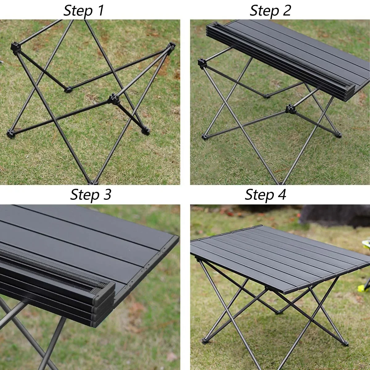 TARKA Camping Table Folding Portable Table Lightweight Aluminum Alloy Tables Foldable Picnic Desk Outdoor Fishing Beach Tables