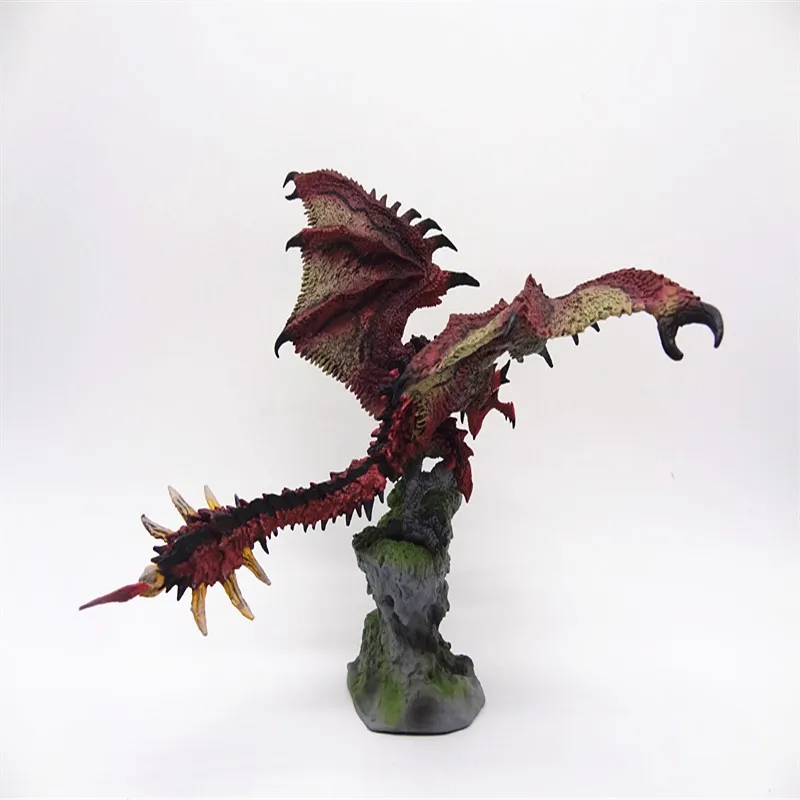 Figura del mundo del cazador de monstruos de 24cm, estatua de acción de Rathalos, modelo de colección de escritorio, adornos, muñecos de juguete para niños, regalos
