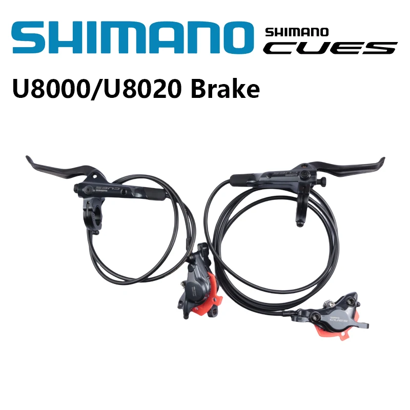 SHIMANO CUES U8000 U8020 Brake Hydraulic Disc Brake 2-Pistons BR-U8000/4-Pistons BR-U8020 ICE TECHNOLOGIES For MTB Mountain Bike