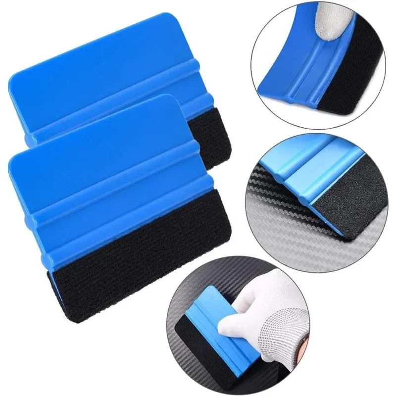 9pcs/set Car Wrapping Tools Kit Vinyl Scraper Cutter Film Squeegee Vinyl Spatulas Plastic Wrap Tools Window Tinting Tools