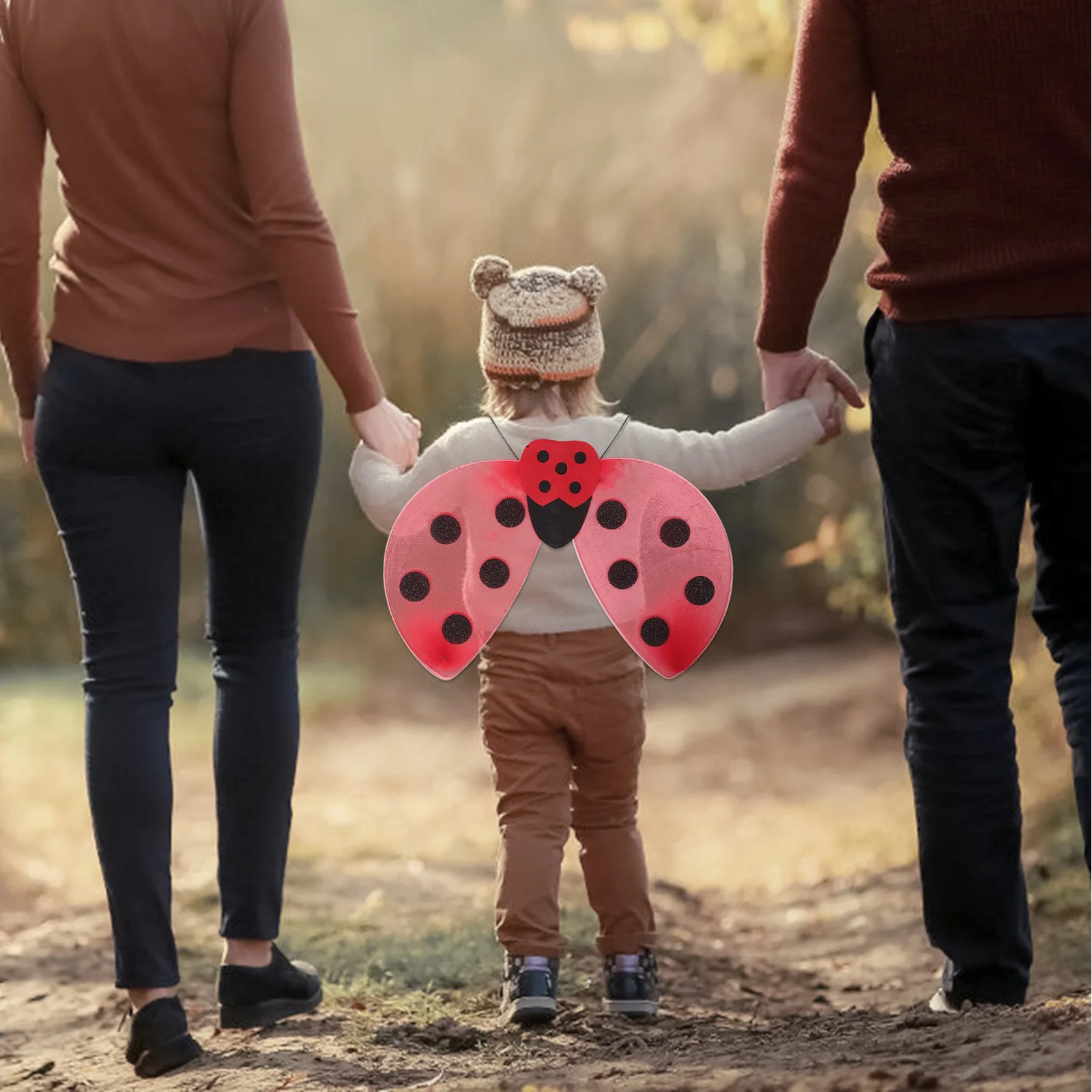 زي أجنحة الخنفساء للفتيات الصغيرات، ملحقات الحفلات التنكرية للهالوين - عيد ميلاد الأطفال #4