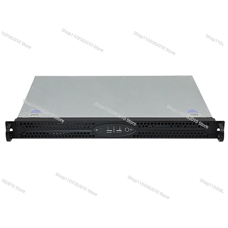 Ultra 1U Rack Server Chassis, Supports Mini-ITX Motherboard, Depth 300mm, 1U Computer Case