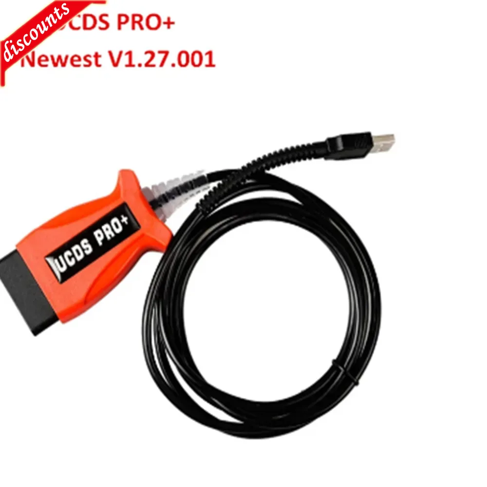 

UCDS Pro For F-ord UCDS Pro+ V1.27.001 Full Functions With 35 Tokens UCDS Pro OBD2 Diagnostic Cable Full License UCDS