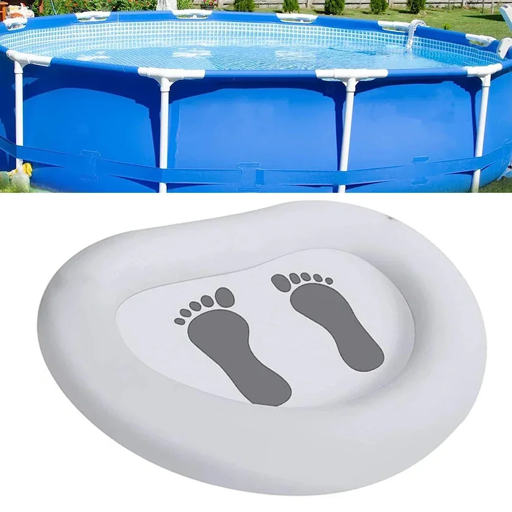 Inflatable Pool Foot Bath Basin PVC Portable Pool Foot Wash Basin Foot Soaking Bath Basin For Spas Above Ground Swimming Pools