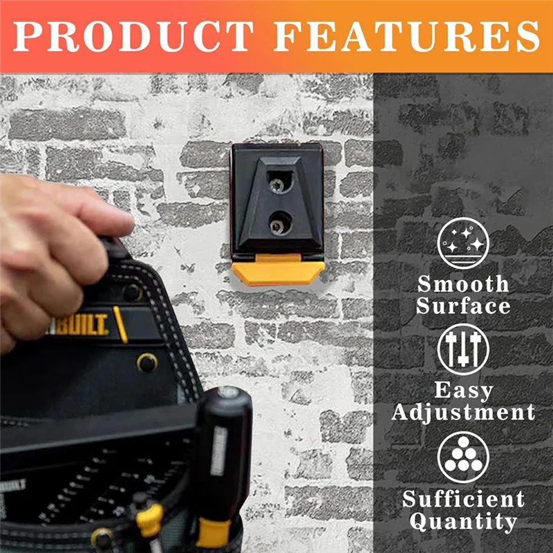 ABZV-4Pc Clip Tech Hub Power Tool Accessories Tool Belt Clip Fits For TOU-CT Models Accessories Cliptech Hubs