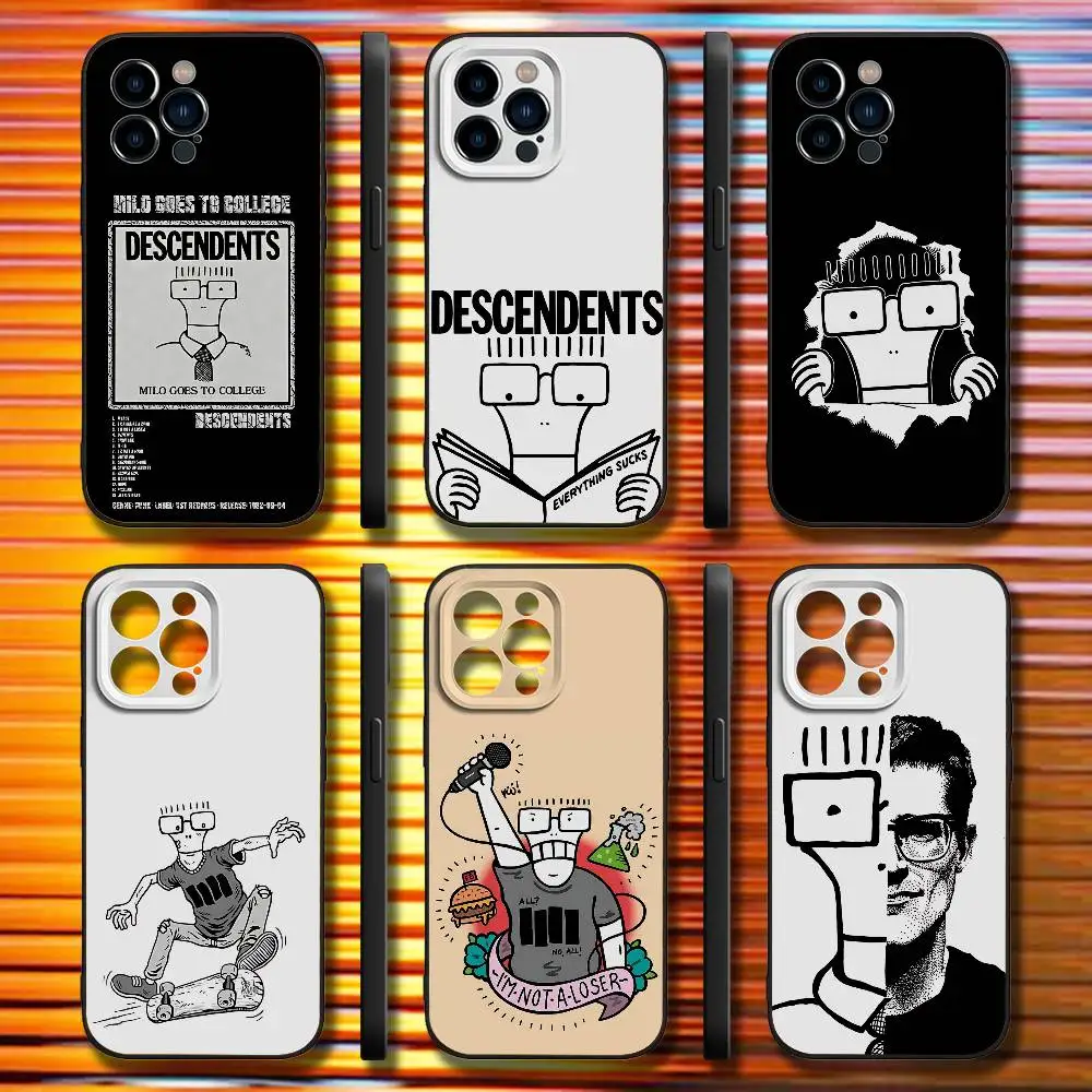 

D-Descendants Milo Goes To College For iPhone 17,16,15,14,13,12,11,Air,X,XR,Pro,Max,Plus TPU Soft Skin-friendly Cover