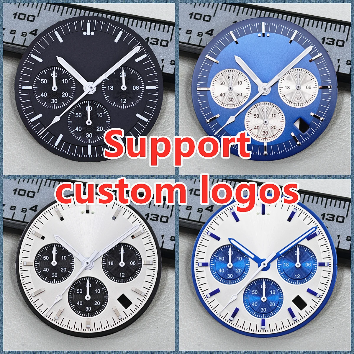 

Циферблат для часов 32,5 мм, подходит для циферблата VK63/64, аксессуары для часов, детали для часов, подходит для замены циферблата VK63, аксессуары для лунных часов