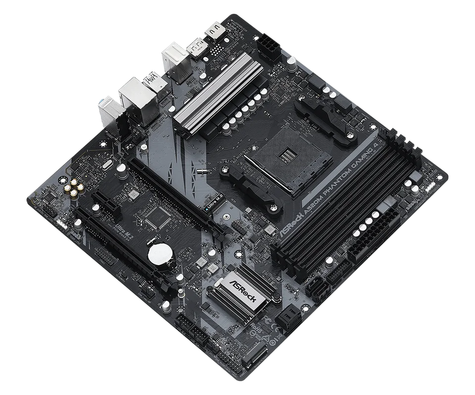ASrock A520 Motherboard A520M PHANTOM GAMING 4 Motherboard AM4