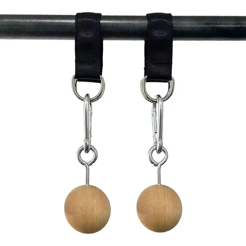 Pull Up Bar Ball Grip Power Ball Hold Grips Strength Trainer Rock Climbing Pull Up Ball Grip Multipurpose Non Cracking Biceps