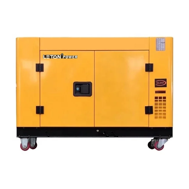 Super Silent 380v 50/60Hz 15kw Diesel Generator 15kva 20 Kva Silent Diesel Generator for Hotel Standby Power