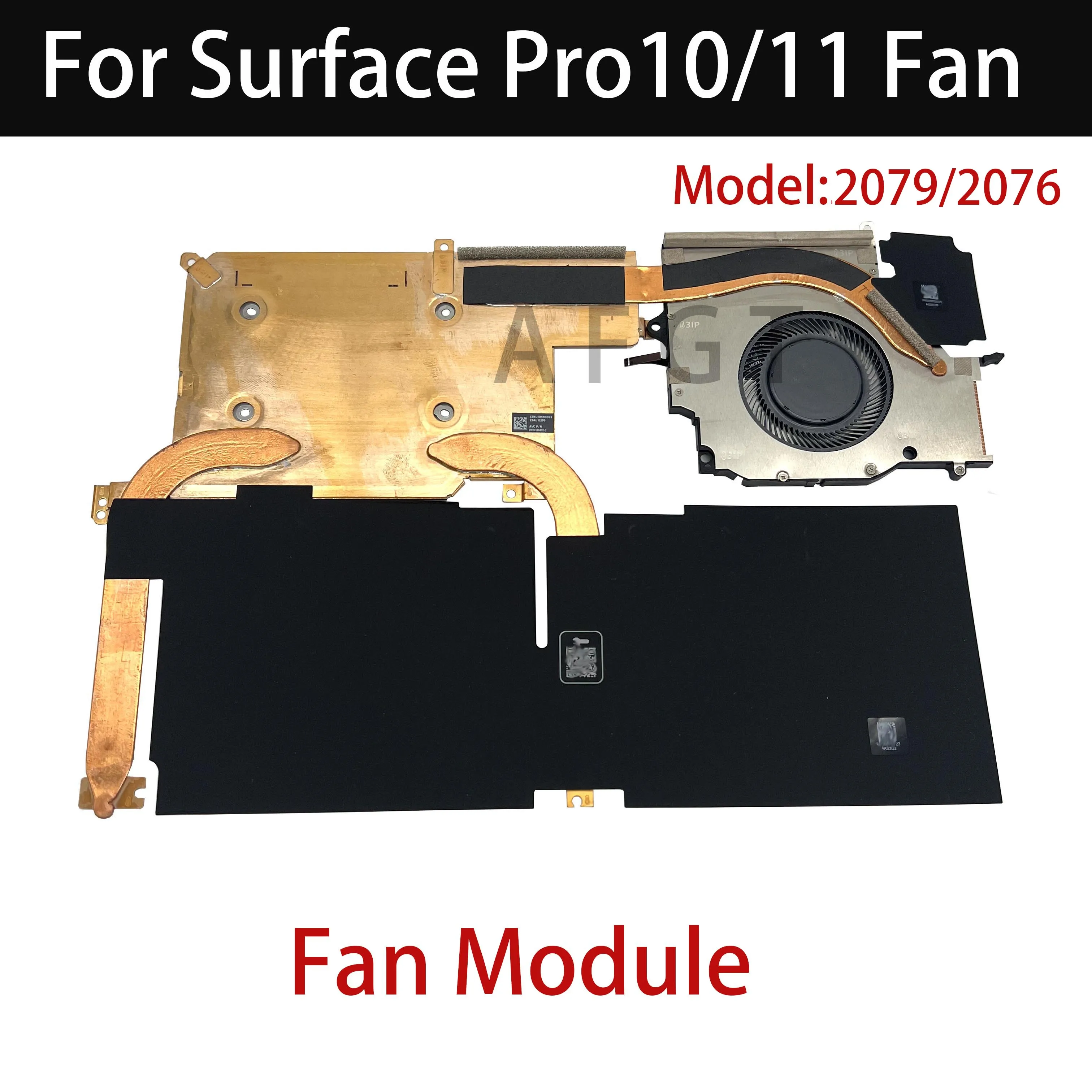 Original New For Microsoft Surface Pro10 2079 Laptop Dissipation Fans Pro11 2076 Fan Module Cooler Radiator Replacement Parts