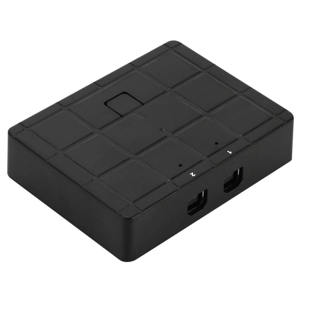 Commutateur de partage USB 2/4 à 2.0 ports, adaptateur pour PC, EAU, imprimante, souris, haute vitesse, prise en charge de la livraison directe