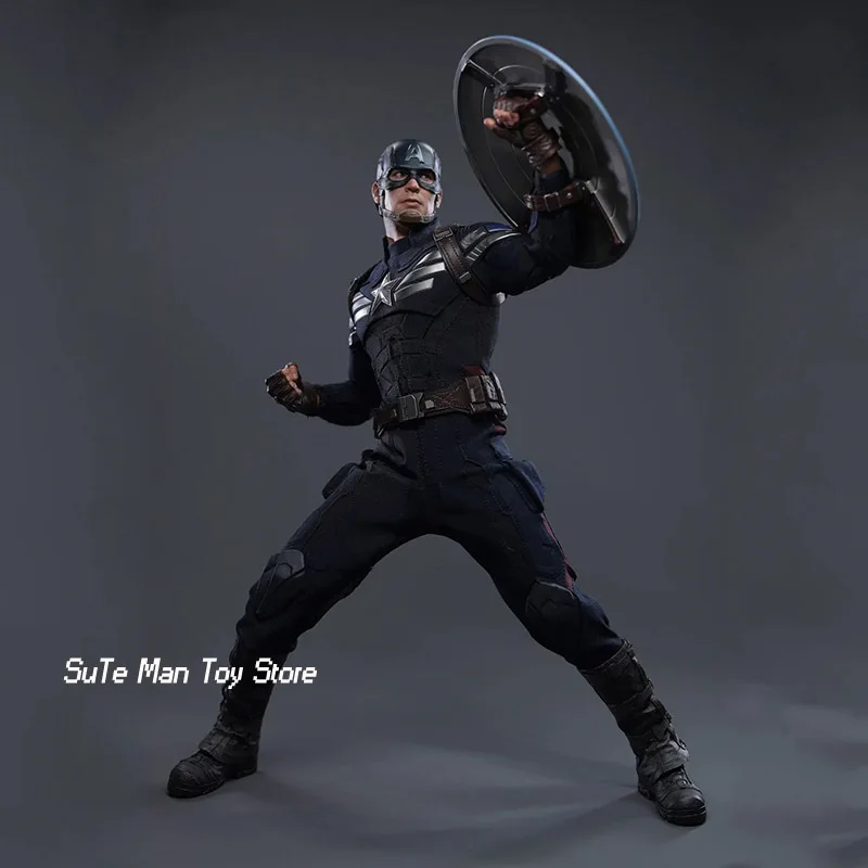 

Оригинальная коллекционная фигурка Hot Toys MMS783 Капитан Америка в масштабе 1/6 Stealth S.T.R.I.K.E. Игрушка-украшение Suit 2.0 в подарок