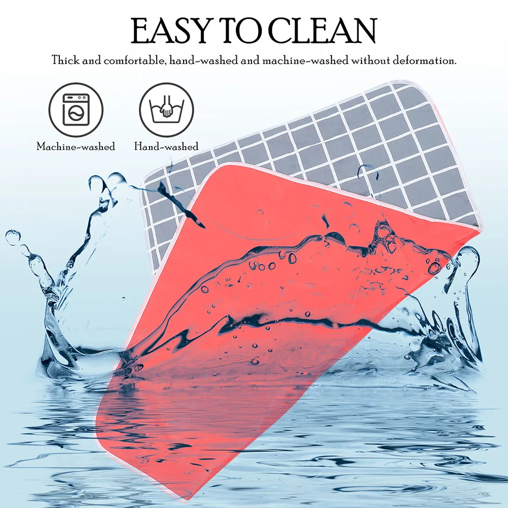 

2 pcs Breathable Cotton Incontinence Pads 50x70CM Washable Reusable Baby Elderly Mattress Pad Mensuration Diaper Underpad