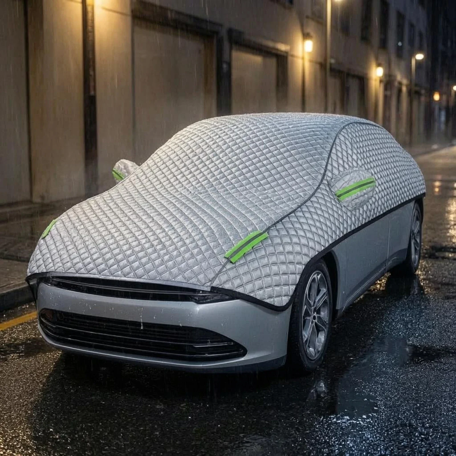Car Anti-Hail Outdoor Full Cover Rainproof Sunproof And UV-Proof Universal Cotton Suitable For Various Harsh Weather Conditions