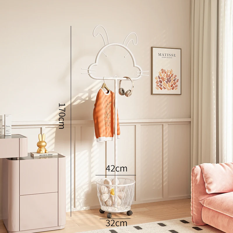 Minimalist Living Room Coat Racks Nordic Luxury Clothes Wall Storage Metal Coat Racks Standing Modern Perchero Trendy Furniture