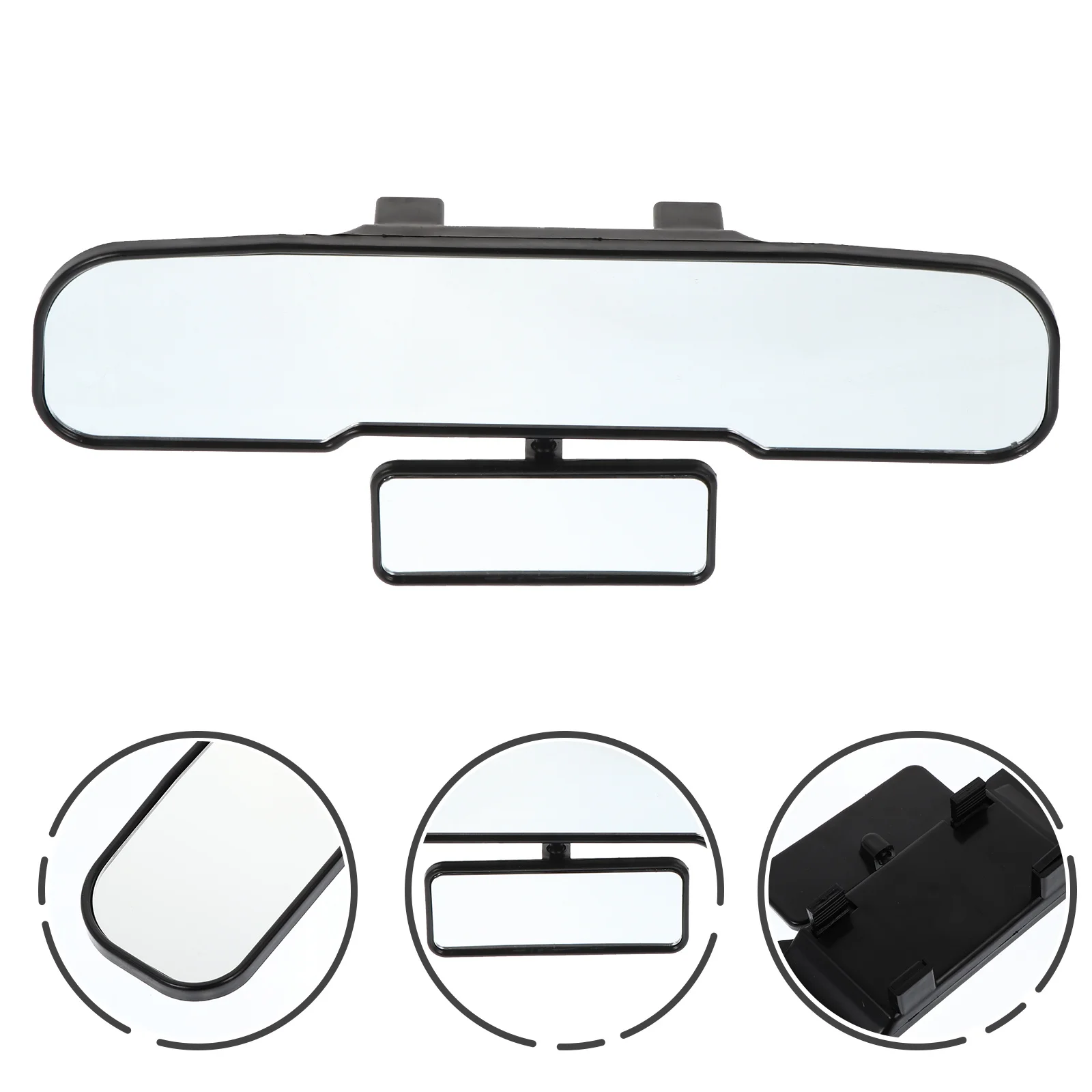 

Car Rear View Mirror Durable Safe Material Non-Distorted Ultra Clear Image Rear Interior Mirror Easy Installation Monitor Back
