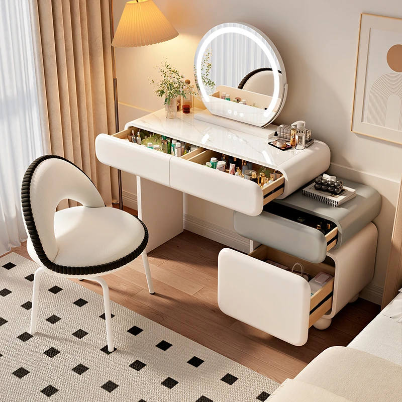 Bedroom Dressing Table Modern Minimalist Makeup Vanity Dressing Table Headdresses Luxury Tocadores De Maquillaje Furniture