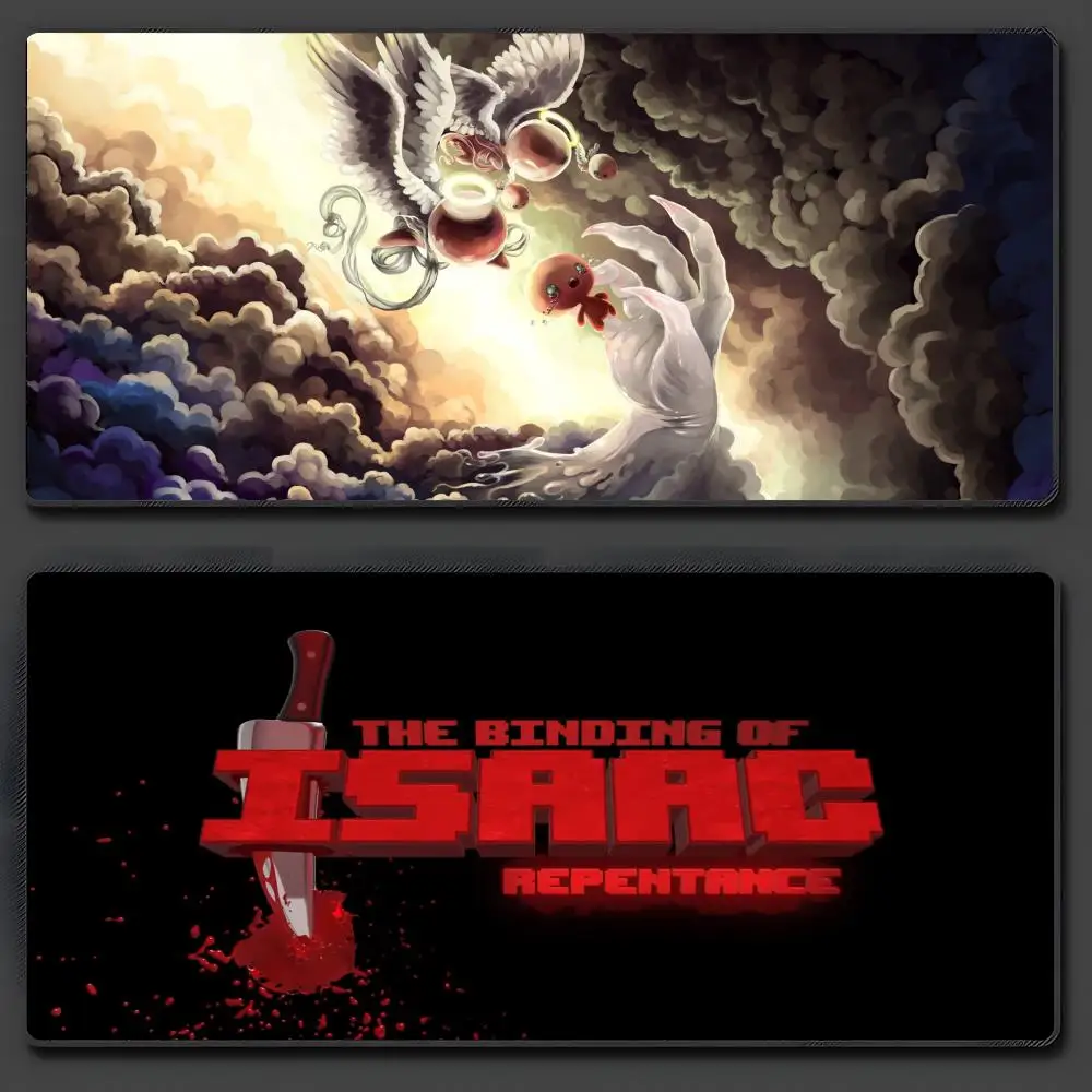 

Mat The Binding Of Isaac Mouse Pad Large Anti-Slip Rubber Gaming MousePad Durable Desk Pad Thick Seam Edge Suitable For Office A