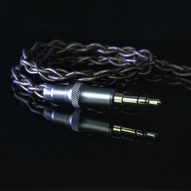 MYER-AUDIO SLIIVO SLA3 1DD+3BA سماعات أذن هجينة داخل الأذن 0.78 مم 2Pin مطلية بالذهب 3.5 مم + كابل 4.4 مم