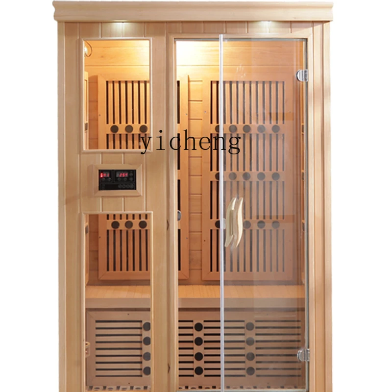 ZC Sweat Steaming Room Family Sauna Room Sweating Beauty Far Infrared Light Wave Room Sauna Machine