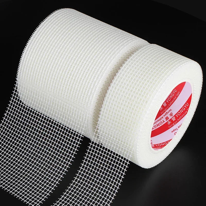 20M Fiberglass Mesh Tape for Wall Repair - Self-Adhesive Drywall Joint Tape, Alkali Resistant Crack Prevention, for Interior etc