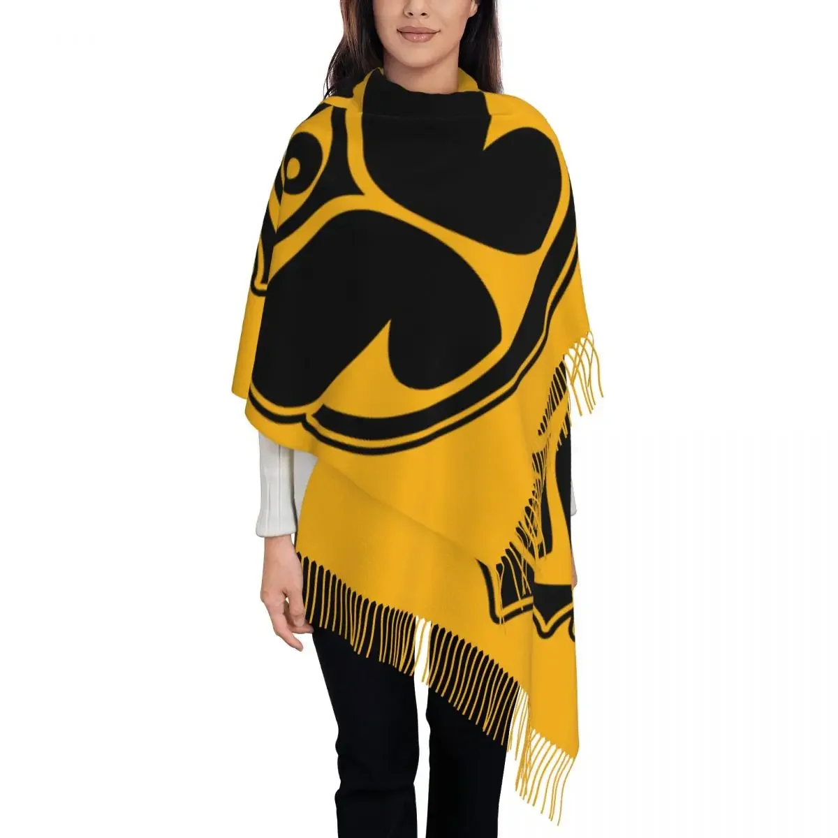 Tomorrowland Scarf Wrap Women Long Winter Warm Tassel Shawl Unisex Belgian Electronic Dance Music Festival Scarves