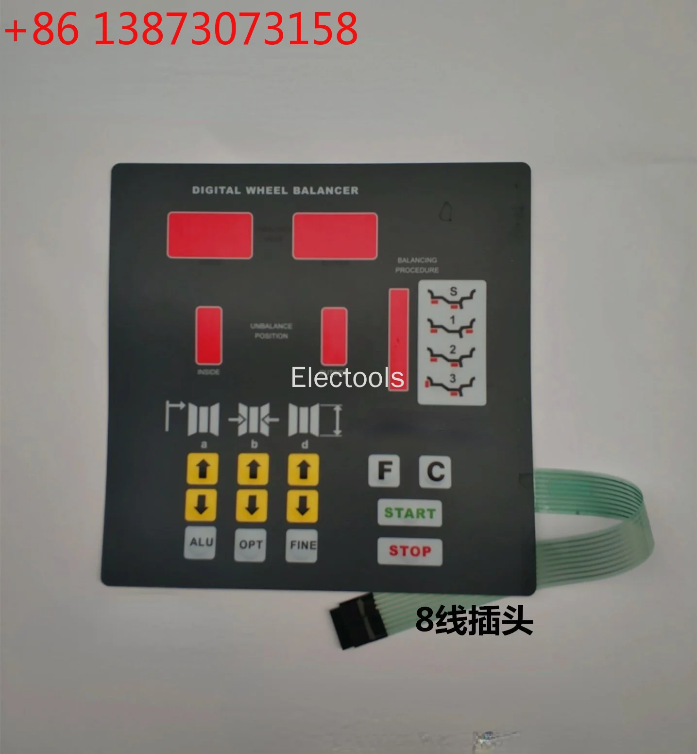 Balancing Machine Balancing Instrument Accessories U-500 Balance Motor Balance Button Panel Control Panel