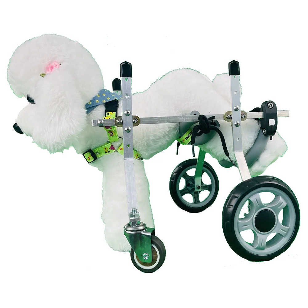 

Dog Wheelchair Disabled Paralyzed Pet Walker Four Wheelchair Pet Walking Tool Cat and Dog Teddy Rehabilitation Training Trolley