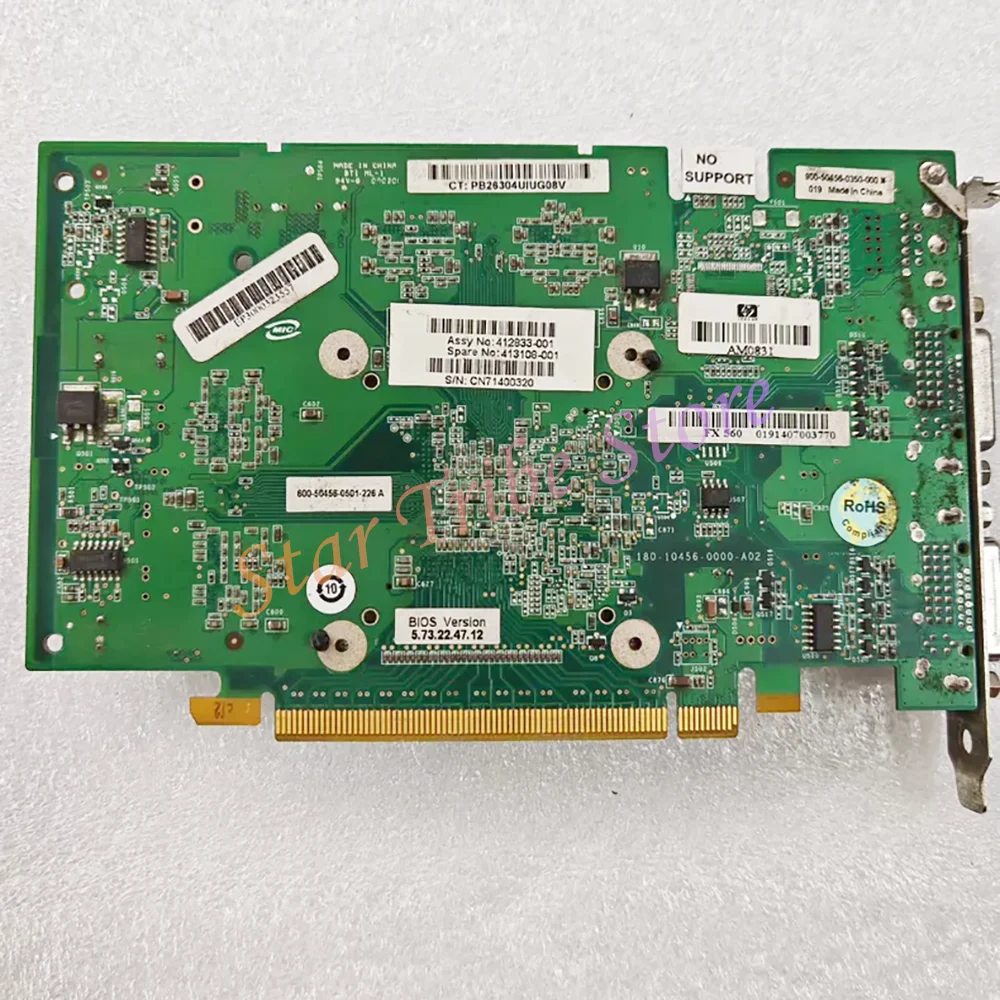 FX 560 Graphics Card For Graphic Design128MB PCI-E FX560